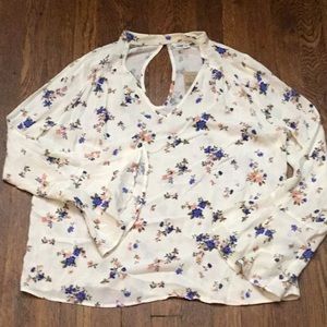Floral Choker Top